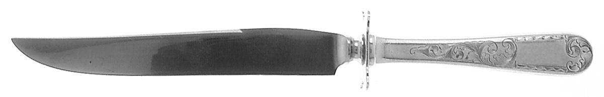 Mayflower (Sterling, 1846) Small Carving Knife W/Sterling Guard by Kirk Stieff-1