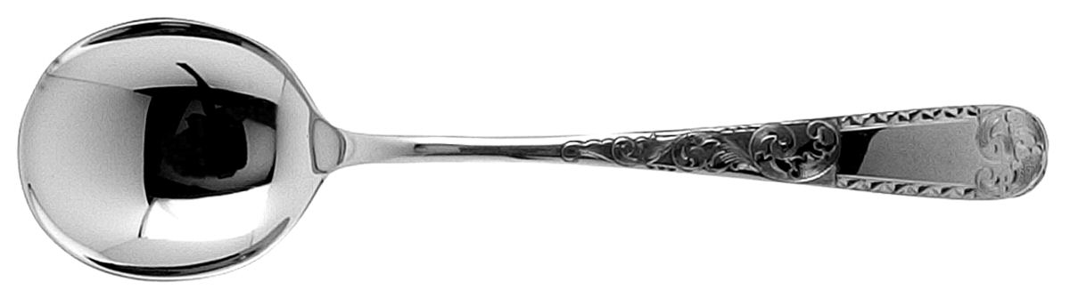 Mayflower (Sterling, 1846) Round Bowl Soup Spoon Large (Cream Soup) by Kirk Stieff-1