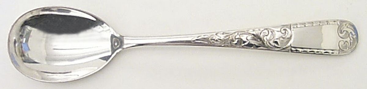 Mayflower (Sterling, 1846) Jam Spoon by Kirk Stieff-1