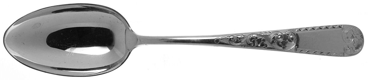 Mayflower (Sterling, 1846) Tablespoon (Serving Spoon) Medium by Kirk Stieff-1
