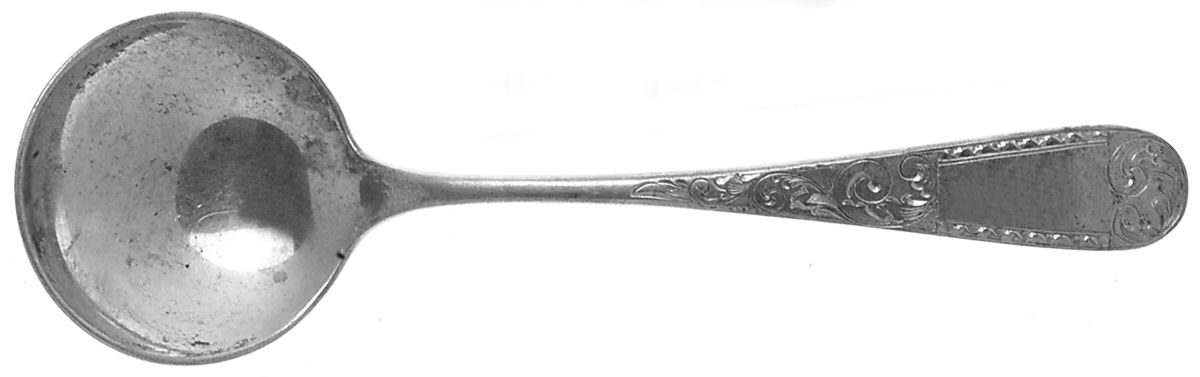 Mayflower (Sterling, 1846) Round Bowl Soup Spoon (Bouillon) by Kirk Stieff-1