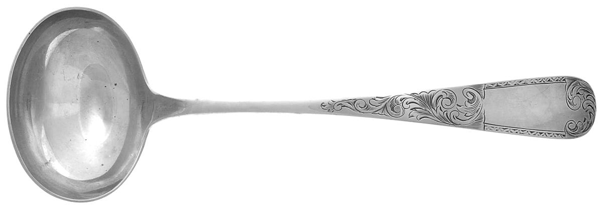 Mayflower (Sterling, 1846) Oyster Ladle Solid Piece by Kirk Stieff-1