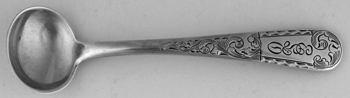 Mayflower (Sterling, 1846) Master Salt Spoon by Kirk Stieff-1