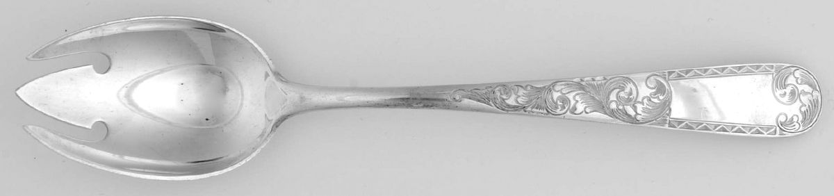 Mayflower (Sterling, 1846) Ice Cream Fork by Kirk Stieff-1
