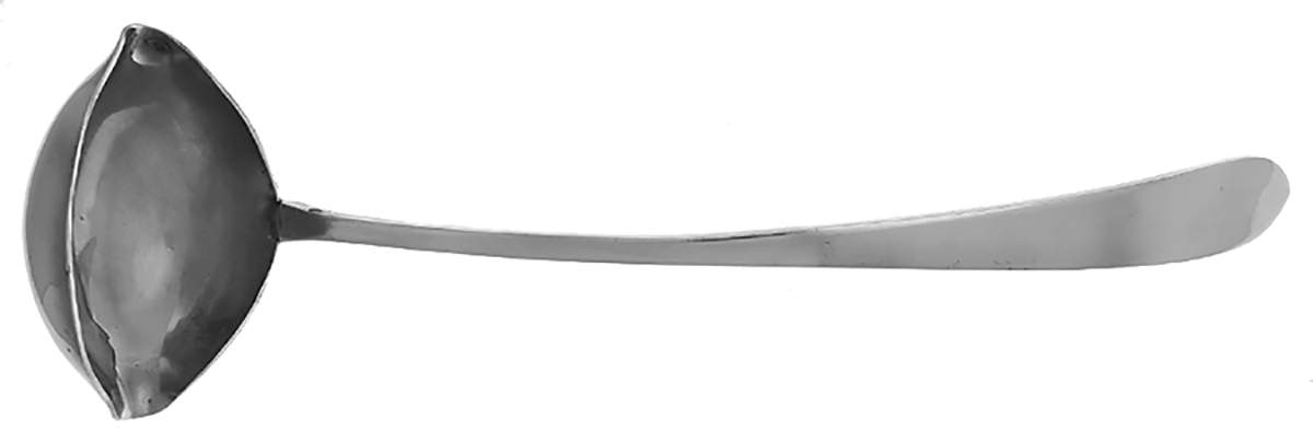 Pewter Hollowware Punch Ladle Solid Piece by Kirk Stieff-1