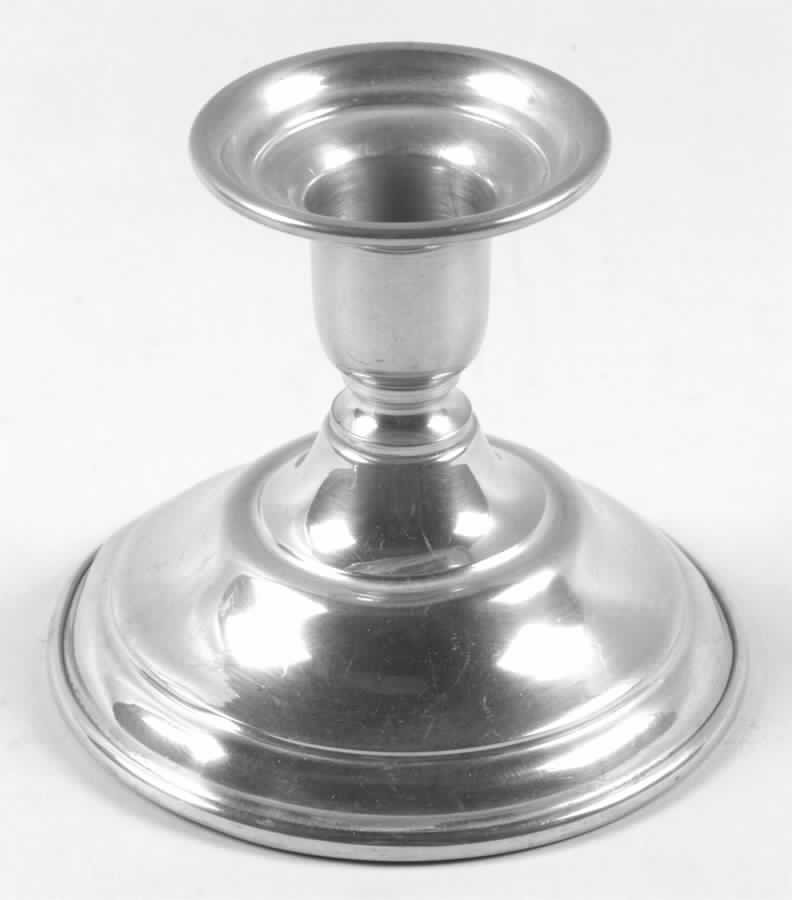 Pewter Hollowware Console Candleholder by Kirk Stieff-1