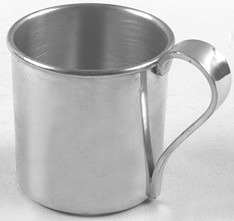 Pewter Hollowware Baby Cup by Kirk Stieff-1
