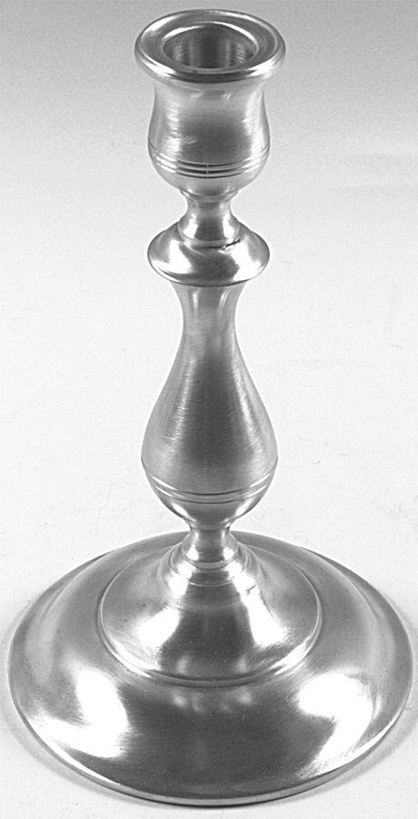P113 (Pewter, Hollowware) Candlestick by Kirk Stieff-1