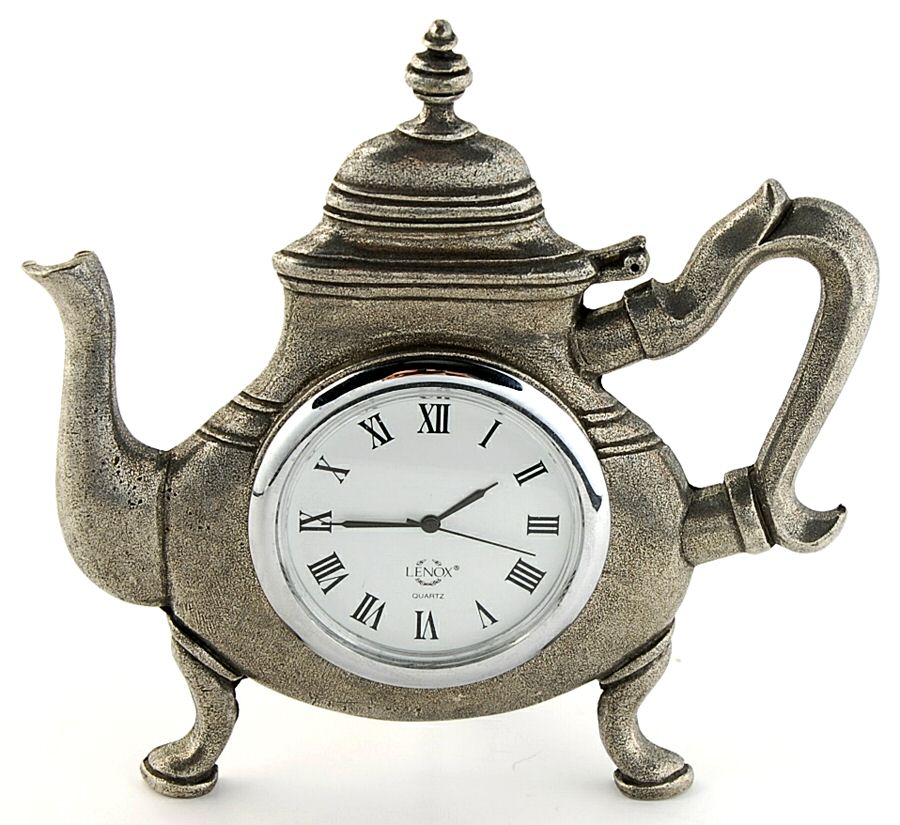 Pewter Clocks Clock by Kirk Stieff-1