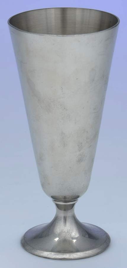 P55 (Pewter, Hollowware) Pewter Pilsner by Kirk Stieff-1