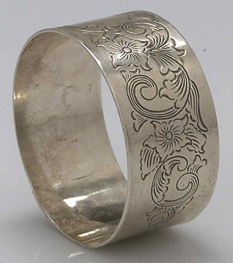Sterling Hollowware Napkin Ring by Kirk Stieff-1