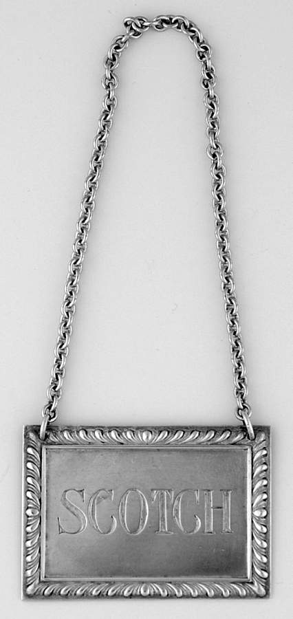 Sterling Hollowware Decanter Label by Kirk Stieff-1
