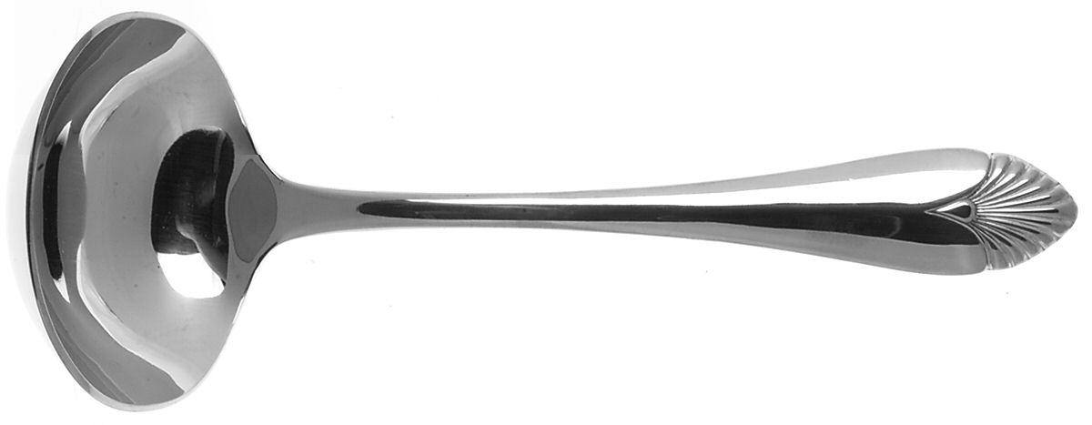 Morning Glow (Stainless) Solid Gravy Ladle by Kirk Stieff-1