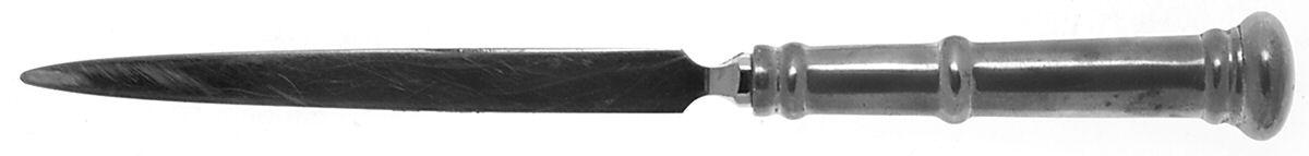 Old Annapolis (Pewter) Letter Opener with Stainless Blade by Kirk Stieff-1