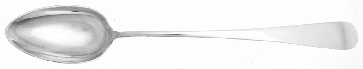 Old Maryland-Plain (Sterling, 1850) Dressing/Gravy/Platter Serving Spoon Solid by Kirk Stieff-1