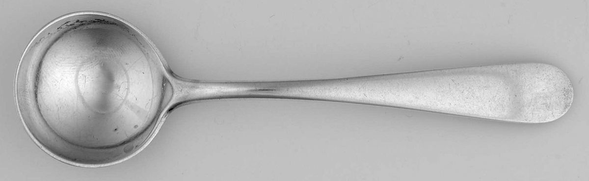 Old Maryland-Plain (Sterling, 1850) Round Bowl Soup Spoon (Bouillon) by Kirk Stieff-1