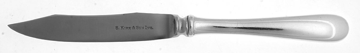 Old Maryland-Plain (Sterling, 1850) Individual Fruit Knife with Stainless Blade by Kirk Stieff-1