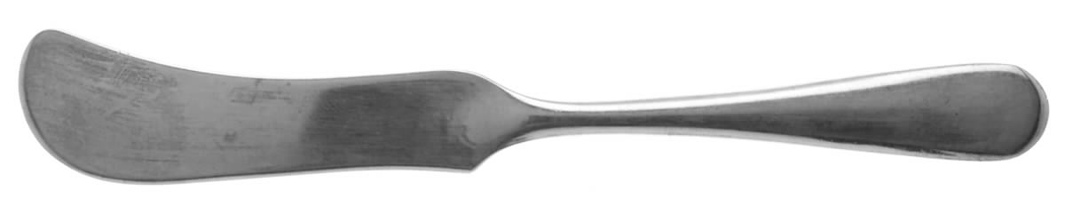 Old Maryland-Plain (Sterling, 1850) Small Flat Handled Butter Spreader by Kirk Stieff-1