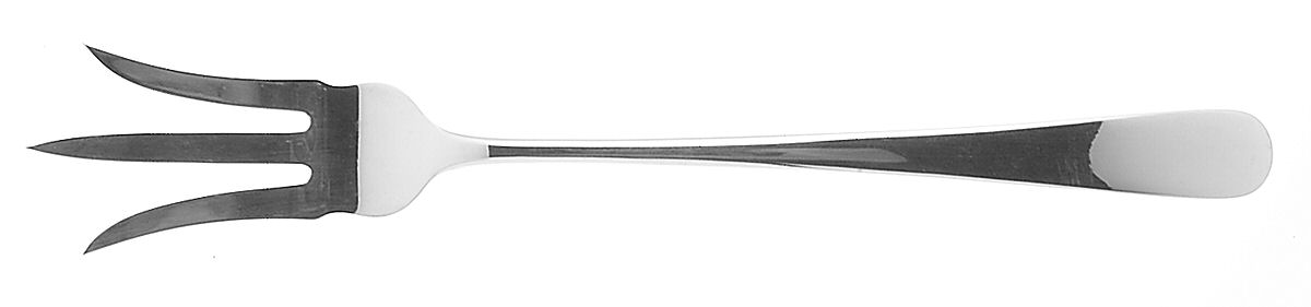 Old Maryland-Plain (Sterling, 1850) Large Lettuce Serving Fork by Kirk Stieff-1