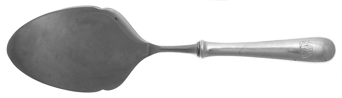 Old Maryland-Plain (Sterling, 1850) Pastry Server with Stainless Blade by Kirk Stieff-1