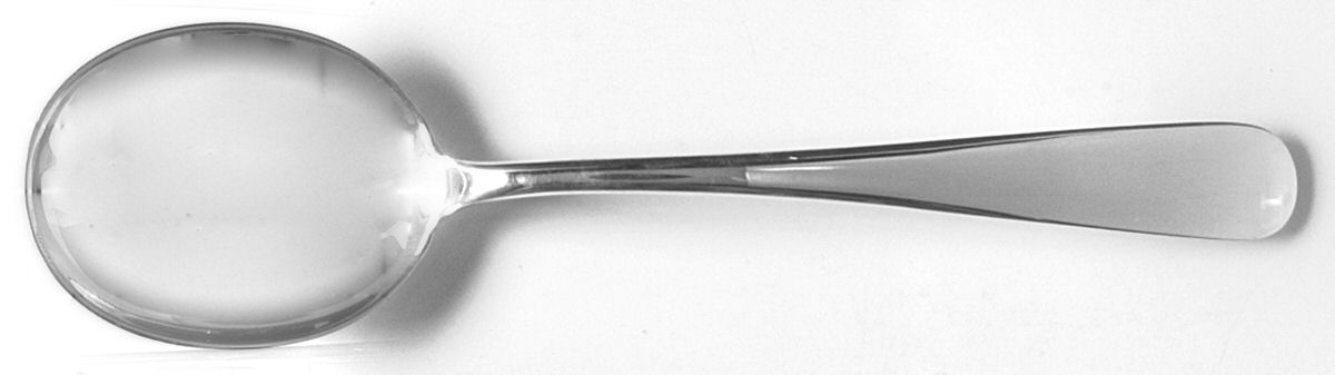 Old Maryland-Plain (Sterling, 1850) Round Bowl Soup Spoon (Gumbo) by Kirk Stieff-1