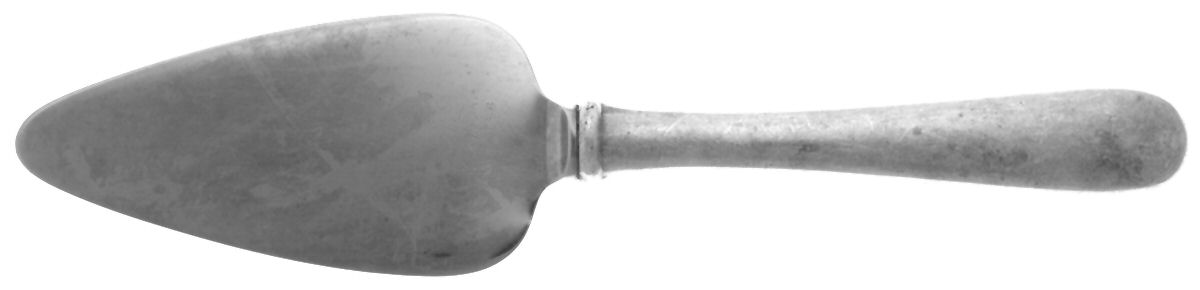 Old Maryland-Plain (Sterling, 1850) Cheese Server with Stainless Blade by Kirk Stieff-1