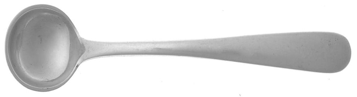 Old Maryland-Plain (Sterling, 1850) Individual Salt Spoon by Kirk Stieff-1