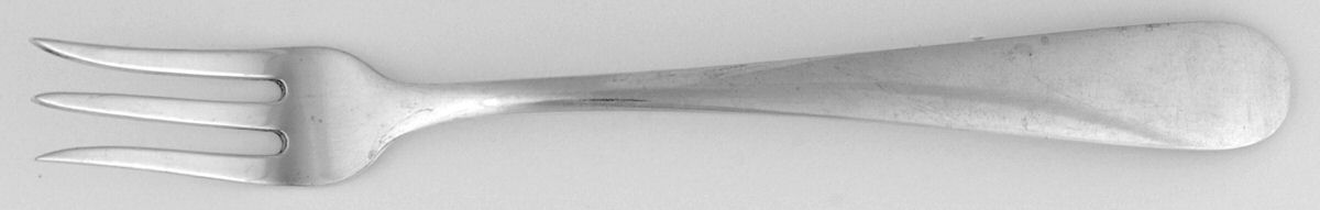 Old Maryland-Plain (Sterling, 1850) Cocktail/Seafood Fork by Kirk Stieff-1