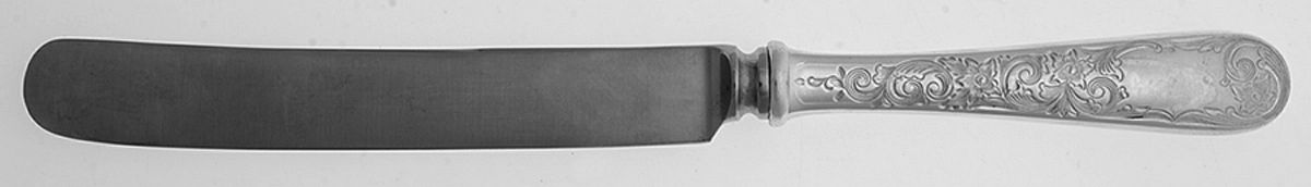Old Maryland-Engv (Sterling, 1936, No Monos) Old French Hollow Knife with Bolster by Kirk Stieff-1