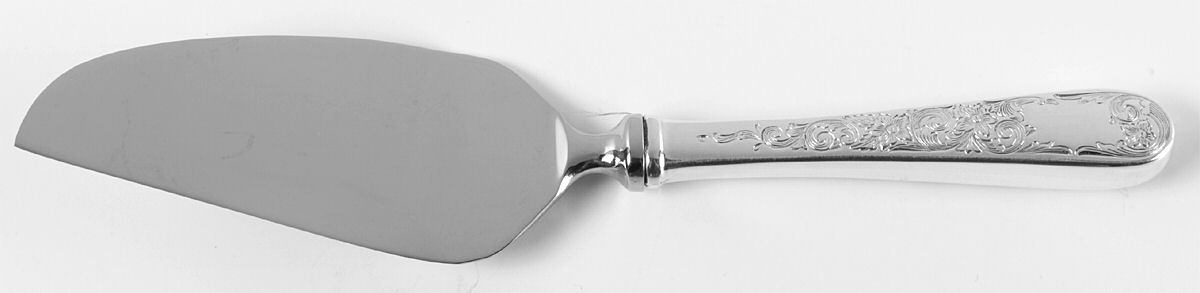 Old Maryland-Engv (Sterling, 1936, No Monos) Cheese Knife with Stainless Blade by Kirk Stieff-1