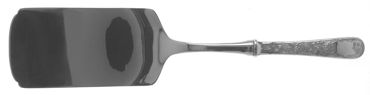 Old Maryland-Engv (Sterling, 1936, No Monos) Lasagna Server with Stainless Blade by Kirk Stieff-1