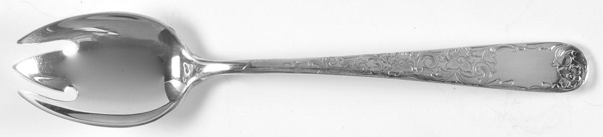 Old Maryland-Engv (Sterling, 1936, No Monos) Ice Cream Fork by Kirk Stieff-1