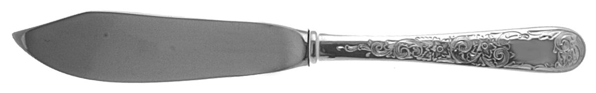 Old Maryland-Engv (Sterling, 1936, No Monos) Hollow Handle Master Butter Knife by Kirk Stieff-1