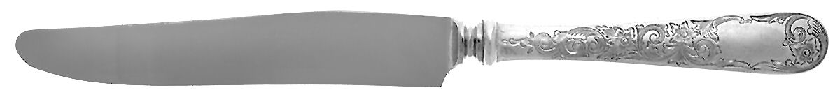 Old Maryland-Engv (Sterling, 1936, No Monos) New French Hollow Knife with Bolster by Kirk Stieff-1