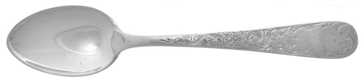 Old Maryland-Engv (Sterling, 1936, No Monos) Demitasse Spoon by Kirk Stieff-1