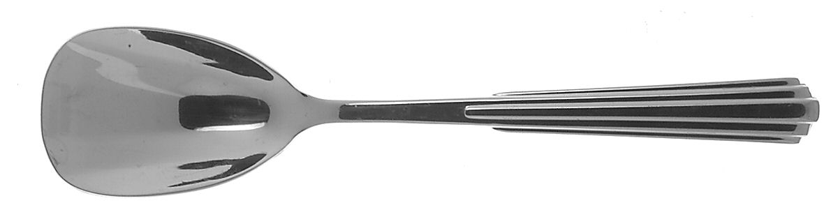 Parallel (Stainless) Sugar Spoon by Kirk Stieff-1