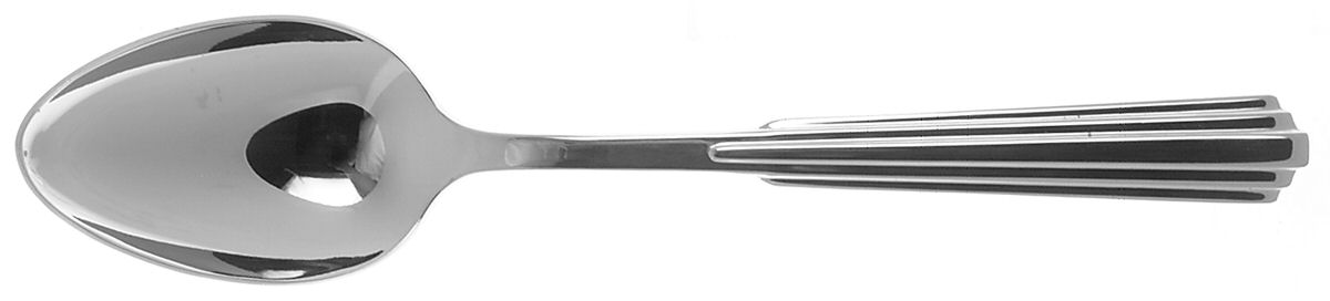 Parallel (Stainless) Place/Oval Soup Spoon by Kirk Stieff-1