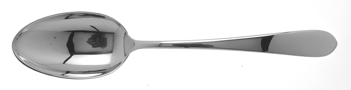 Plain Antique (Silverplate, 1980) Tablespoon (Serving Spoon) by Kirk Stieff-1