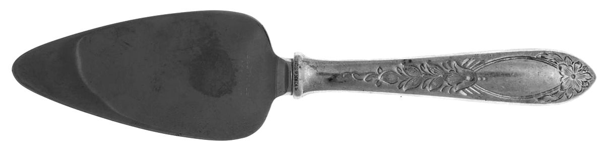 Primrose (Sterling, 1933) Cheese Server with Stainless Blade by Kirk Stieff-1