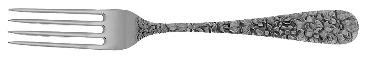 Princess-Hand Chased (Sterling, 1915) Fork by Kirk Stieff-1