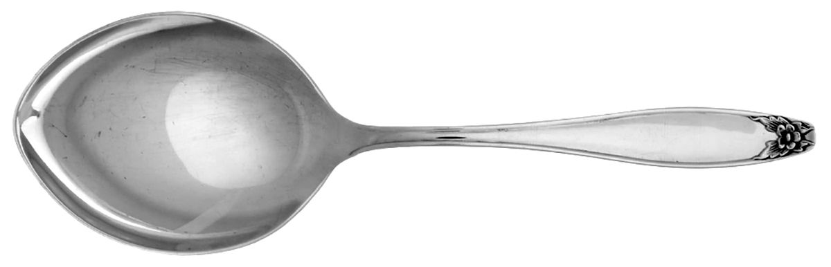 Puritan (Sterling, 1922) Small Solid Berry/Casserole Spoon by Kirk Stieff-1