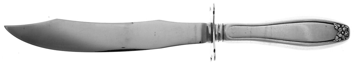 Puritan (Sterling, 1922) Small Steak Carving Knife with Stainless Blade by Kirk Stieff-1