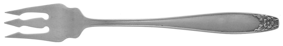 Puritan (Sterling, 1922) Short Handle Pickle/Olive Fork by Kirk Stieff-1