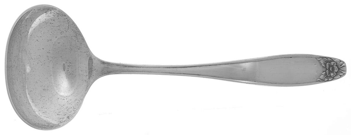 Puritan (Sterling, 1922) Solid Gravy Ladle by Kirk Stieff-1