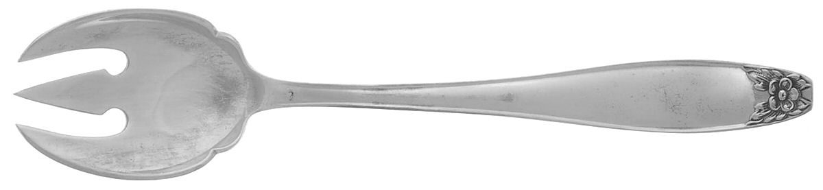 Puritan (Sterling, 1922) Ice Cream Fork by Kirk Stieff-1