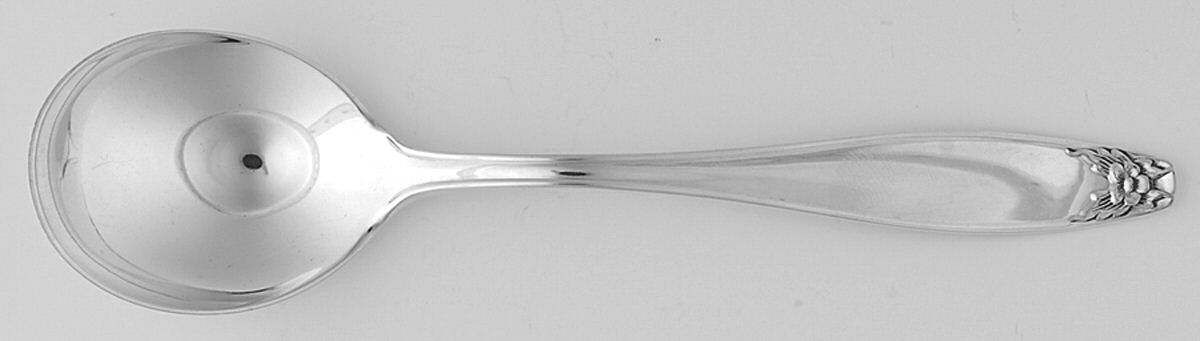Puritan (Sterling, 1922) Round Bowl Soup Spoon (Gumbo) by Kirk Stieff-1