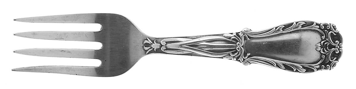 Quadrille (Sterling, 1950) Baby Fork by Kirk Stieff-1