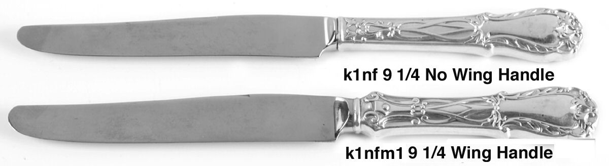 Quadrille (Sterling, 1950) New French Hollow Knife by Kirk Stieff-1