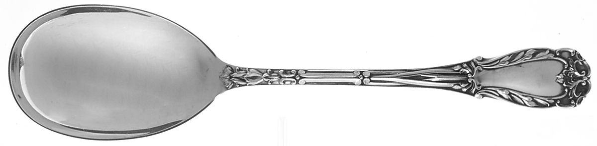 Quadrille (Sterling, 1950) Solid Serving Spoon by Kirk Stieff-1