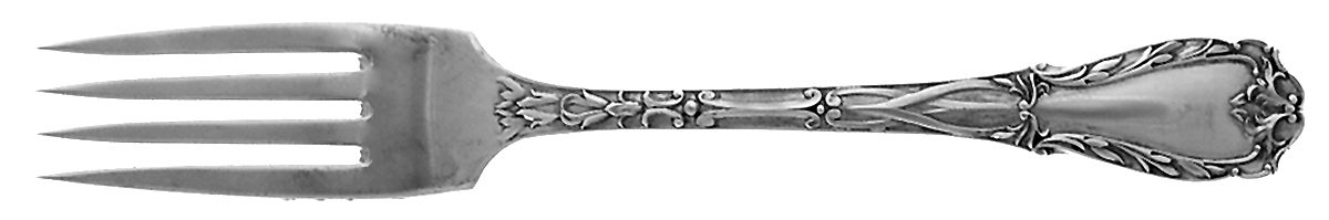 Quadrille (Sterling, 1950) Fork by Kirk Stieff-1